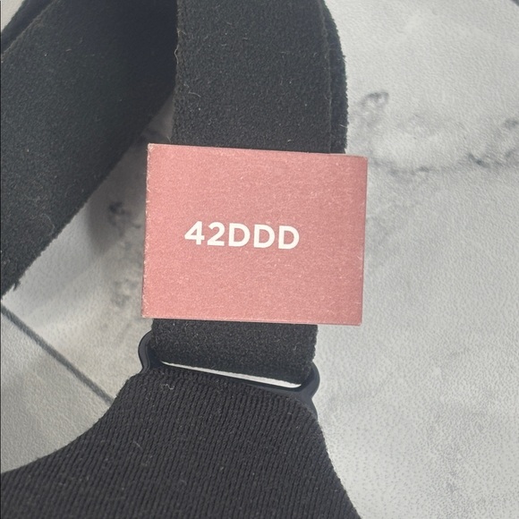 NWT Cacique Lane Bryant Womans Full Coverage Bra Black UNDERWIRE 42DDD - Picture 9 of 10